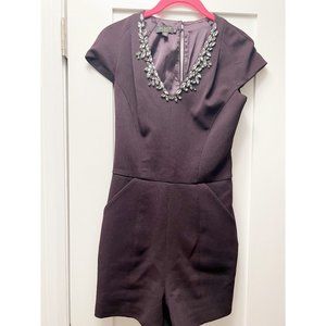 TED BAKER EMBELLISHED ROMPER